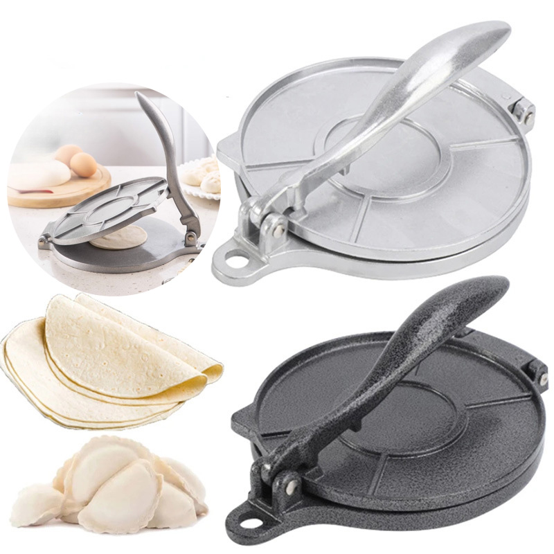 Tortilla Press Cast - 1pc Tortilla Presse 6.3 Pollici FAI