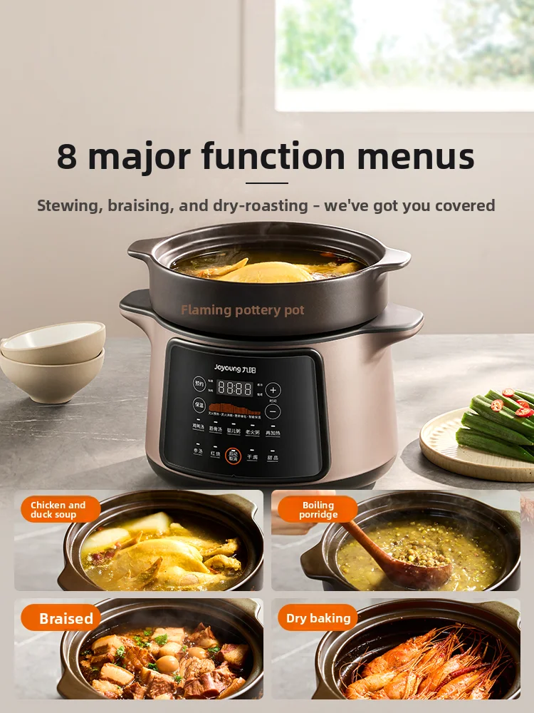 Slow Cooker Ceramic - Pentola Elettrica a Cottura Lenta Joyoung