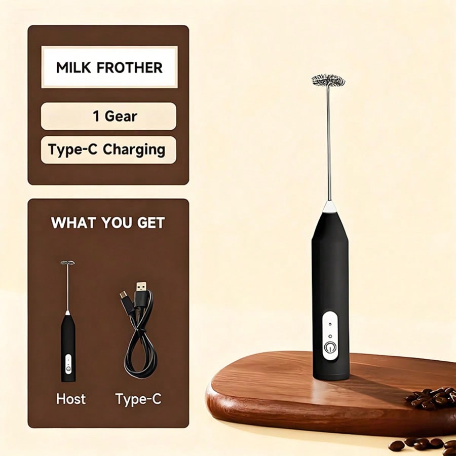 Kitchen Appliances B&Q - Frullatore elettrico portatile, sbattitore per uova,