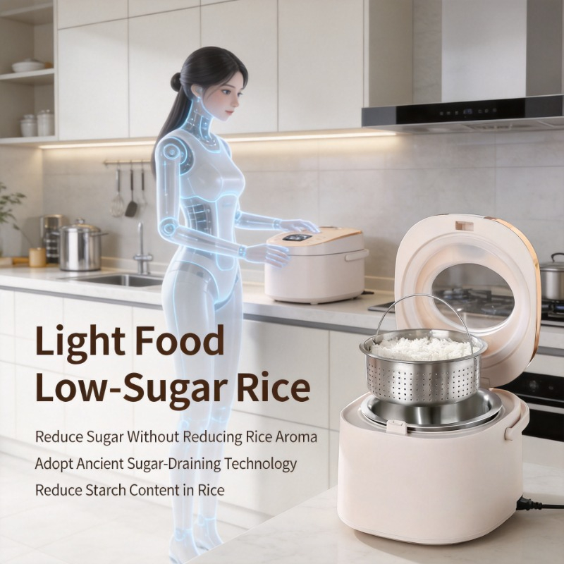 Kitchen Appliances Lowes - Cuociriso Elettrico Intelligente a Basso Contenuto