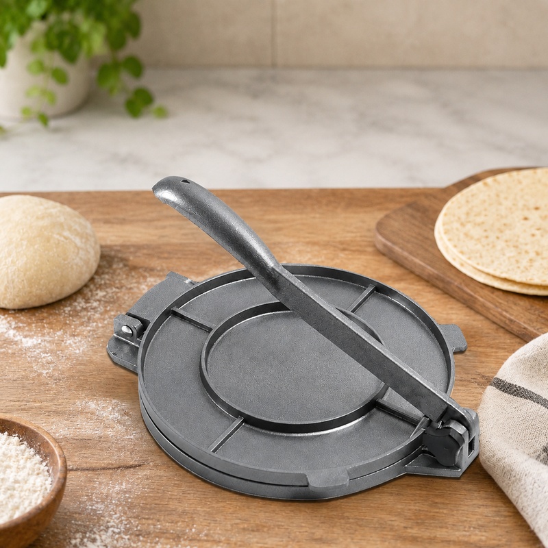 Tortilla Press Cast - Pressa per Tortillas in Alluminio Resistente