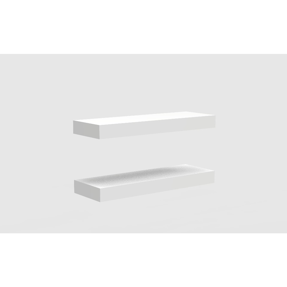 Set di 2 Mensole Galleggianti  - Kitchen Appliances In White recensione e prezzo