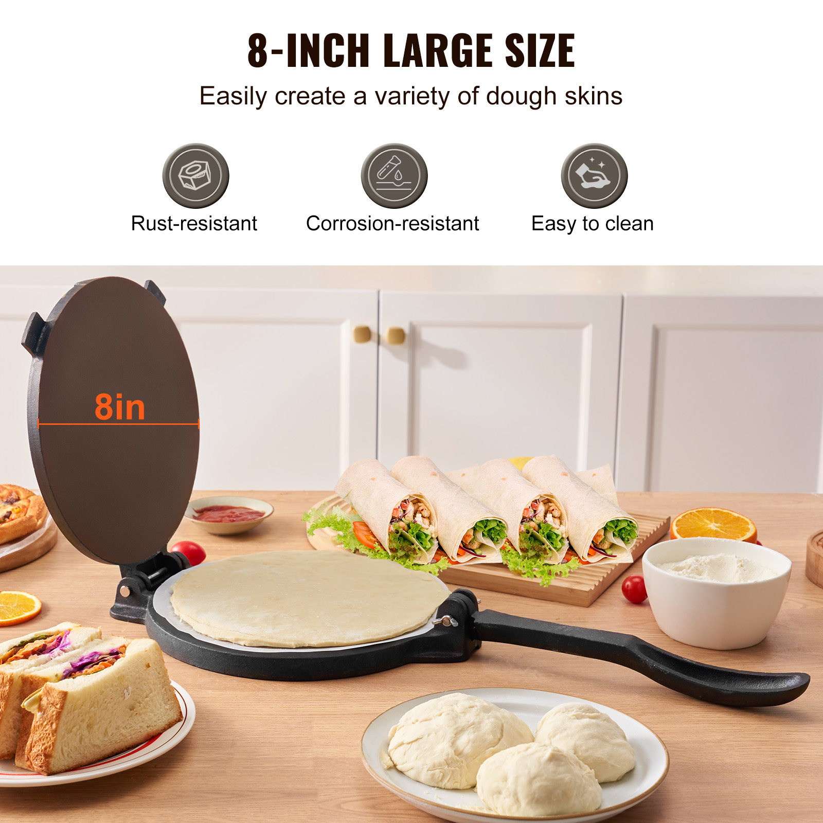 Pressa per Tortillas in Ghisa  - Tortilla Press Cast recensione e prezzo