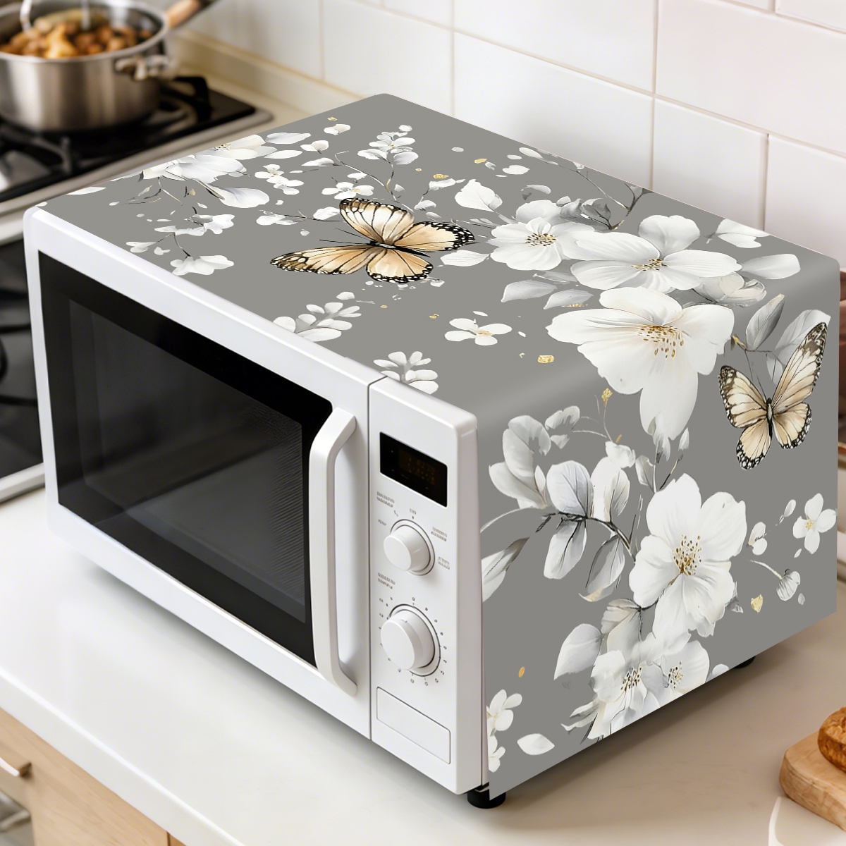 Copertura Antipolvere per Micr - Kitchen Appliances In White recensione e prezzo