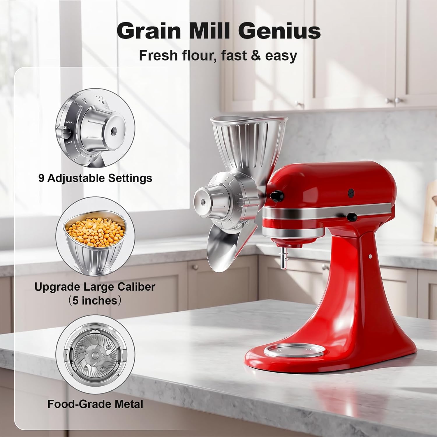 Accessorio Macinacereali in Me - Kitchen Appliances Lowes recensione e prezzo
