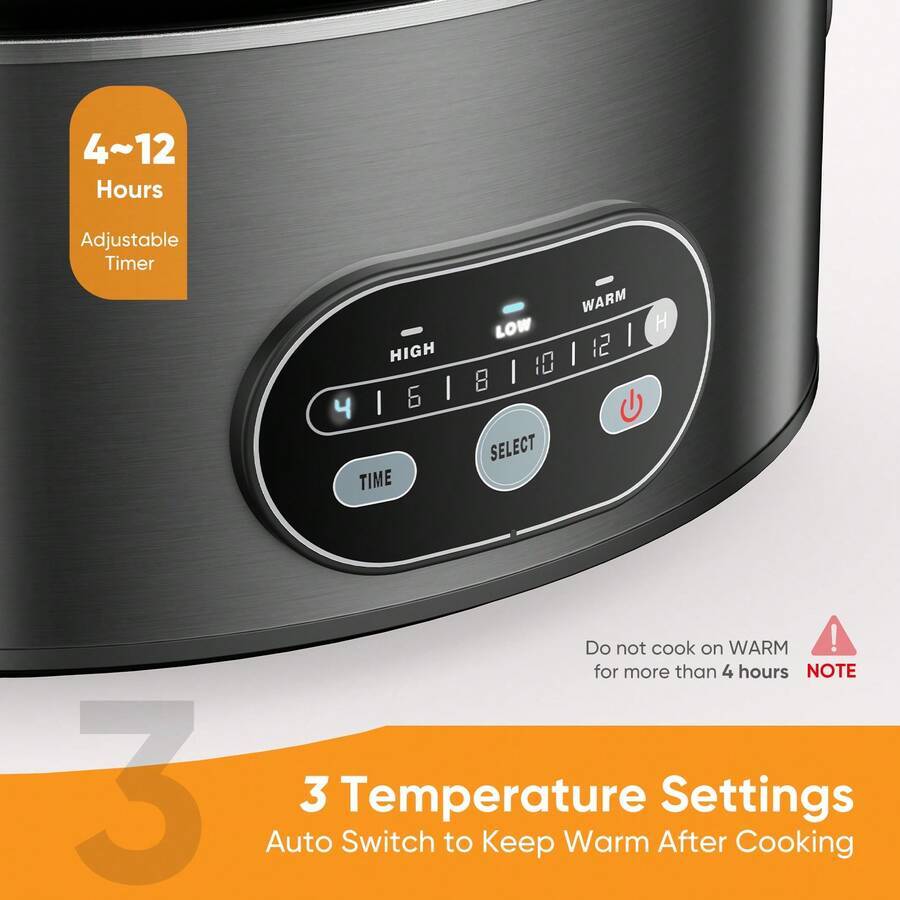Sweetcrispy Cooker, Rivestimen - Slow Cooker Ceramic recensione e prezzo